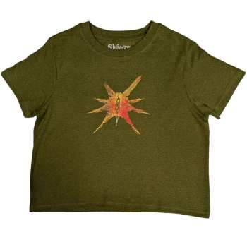 Merch Slipknot: Slipknot Ladies Crop Top: The End, So Far Band Figures (green) (back Print) (small) S