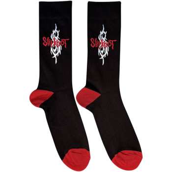 Merch Slipknot: Slipknot Unisex Ankle Socks: Tribal S Text (black) (uk Size 6 - 11) UK Size 6 - 11