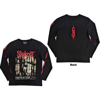 Merch Slipknot: Slipknot Unisex Long Sleeve T-shirt: The End So Far Group Photo Tribal-s Nonagram (back & Sleeve Print) (small) S