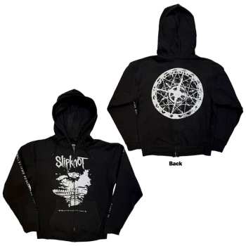 Merch Slipknot: Slipknot Unisex Zipped Hoodie: Subliminal Verses (black) (back Print) (medium) M