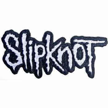 Merch Slipknot: Felvarró Cut-out Logo Slipknot Black Border