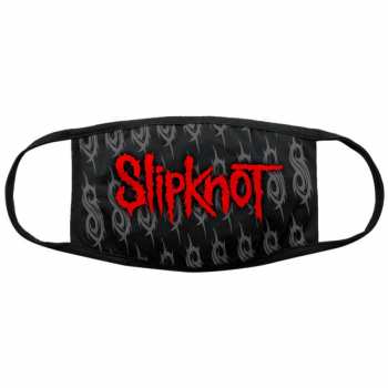Merch Slipknot: Maszk Red Logo Slipknot & Sigils