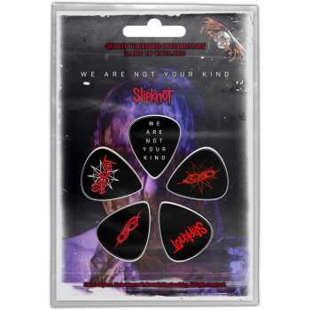 Merch Slipknot: Gitár pengető készlet We Are Not Your Kind 