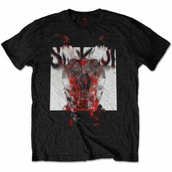 Merch Slipknot: Póló Devil Single - Logo Slipknot Blur 
