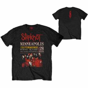 Merch Slipknot: Póló Minneapolis '09 