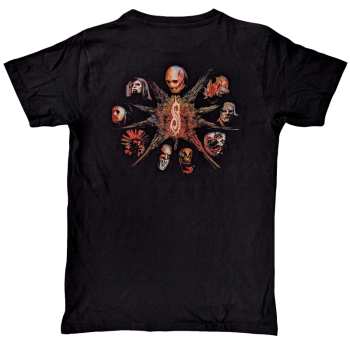 Merch Slipknot: Slipknot Unisex T-shirt: The End So Far Pentagram Heads (back Print) (small) S