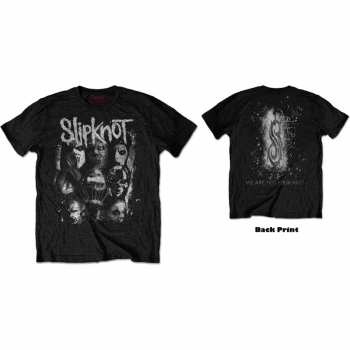Merch Slipknot: Tričko Wanyk White Splatter  S
