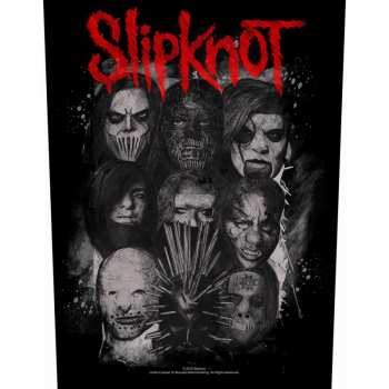 Merch Slipknot: Hátfelvarró We Are Not Your Kind Masks