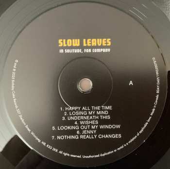 LP Slow Leaves: In Solitude, For Company LTD