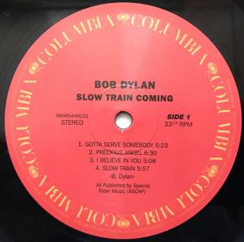 LP Bob Dylan: Slow Train Coming