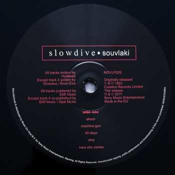 LP Slowdive: Souvlaki