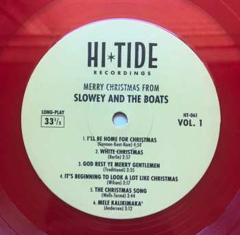 LP Slowey And The Boats: Merry Christmas from Slowey & The Boats Vol. 1 & 2 CLR | LTD