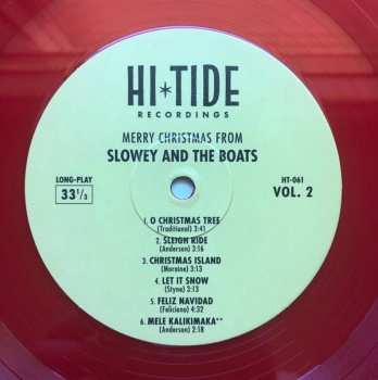 LP Slowey And The Boats: Merry Christmas from Slowey & The Boats Vol. 1 & 2 CLR | LTD