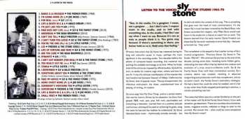 CD Sly Stone: Listen To The Voices (Sly Stone In The Studio 1965-70)