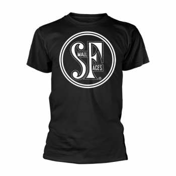 Merch Small Faces: Póló Logo Small Faces (black/white)