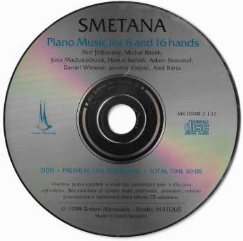 CD Bedřich Smetana: Piano Music For 8 And 16 Hands