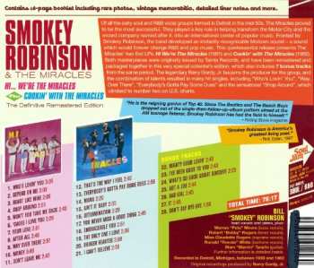 CD The Miracles: Hi.., We're The Miracles  ·Plus·  Cookin' With The Miracles