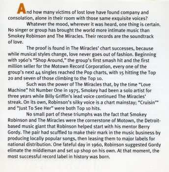 CD The Miracles: The Best Of Smokey Robinson & The Miracles