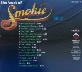 3CD/Dobozkészlet Smokie: The Best Of Smokie