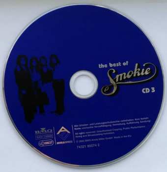 3CD/Dobozkészlet Smokie: The Best Of Smokie