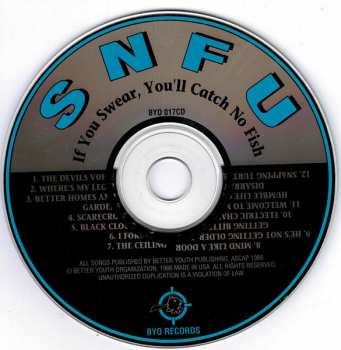 CD SNFU: If You Swear You'll Catch No Fish