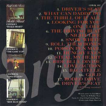 CD Sniff 'n' The Tears: A Best Of