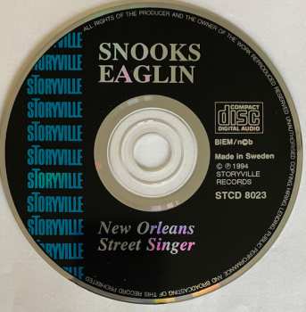 CD Snooks Eaglin: New Orleans Street Singer