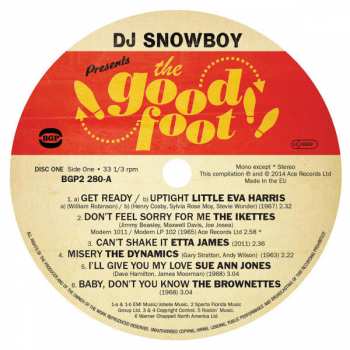 2LP Snowboy: The Good Foot