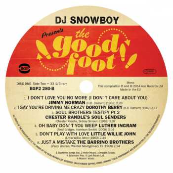 2LP Snowboy: The Good Foot