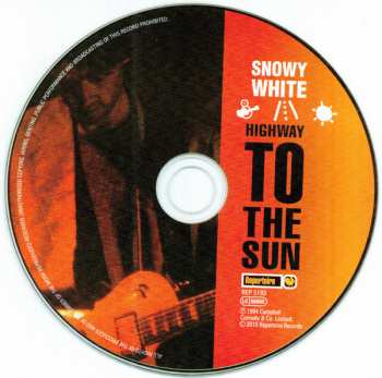 CD Snowy White: Highway To The Sun DIGI