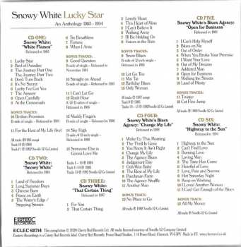 6CD Snowy White: Lucky Star - An Anthology 1983 - 1994