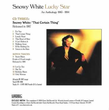 6CD Snowy White: Lucky Star - An Anthology 1983 - 1994
