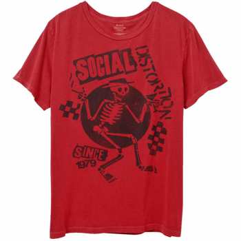 Merch Social Distortion: Póló Speakeasy Checkerboard 