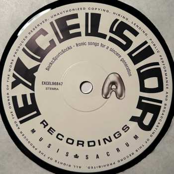 LP Socks;SportsSocks: Ironic Songs For A Sincere Generation