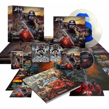 2LP/2CD/Dobozkészlet/MC Sodom: 40 Years At War: The Greatest Hell Of Sodom LTD | CLR