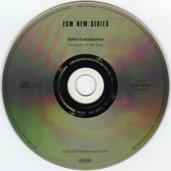 CD Sofia Gubaidulina: Canticle Of The Sun