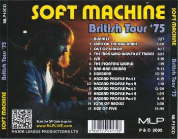 CD Soft Machine: British Tour '75