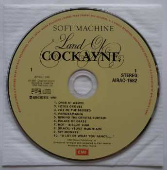 CD Soft Machine: Land Of Cockayne