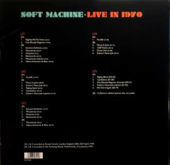 5LP Soft Machine: Live In 1970 DLX | LTD | NUM