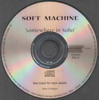 2CD Soft Machine: Somewhere In Soho