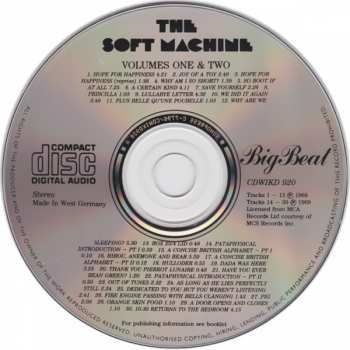 CD Soft Machine: Volumes One And Two