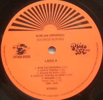 LP Solange Borges: Bom Dia Universo