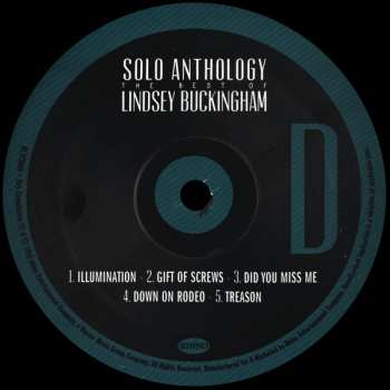 6LP/Dobozkészlet Lindsey Buckingham: Solo Anthology: The Best Of Lindsey Buckingham