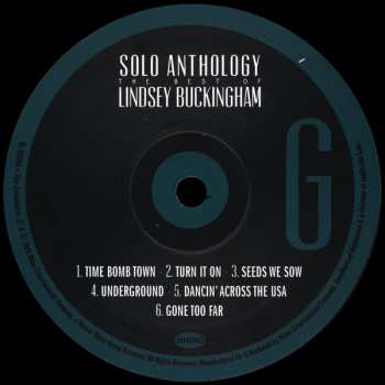 6LP/Dobozkészlet Lindsey Buckingham: Solo Anthology: The Best Of Lindsey Buckingham