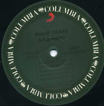 LP Philip Glass: Solo Piano