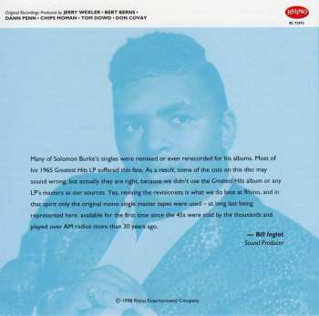 CD Solomon Burke: The Very Best Of Solomon Burke