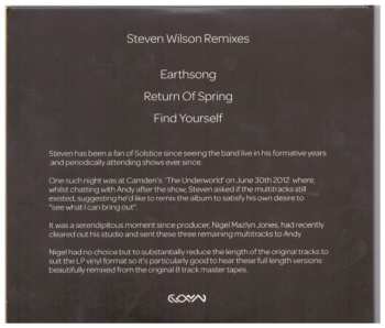 CD Solstice: Silent Dance (2025 Remaster) DIGI