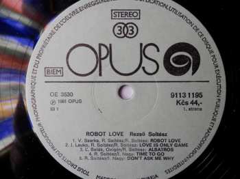 LP Soltész Rezső: Robot Love