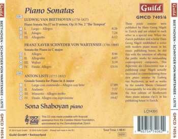 2CD Ludwig van Beethoven: Piano Sonatas