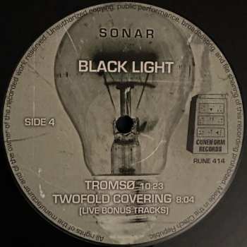 2LP Sonar: Black Light LTD